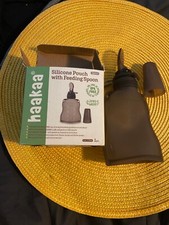 Haakaa Silicone Pouch with Feeding Spoon