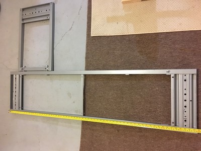 Ikea Galant Desk Frame For Corner Table Top Silver 600 568 81 Pre
