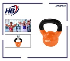 Kettlebell Peso In Ghisa Manubrio Per Palestra Crossfit Fitness 12Kg dfh