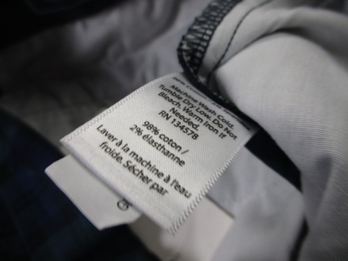Vineyard Vines Pants Boy 12 Blue Green Plaid Breaker Blackwatch Preppy Youth NEW - Picture 7 of 11