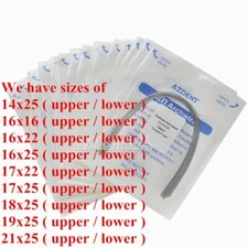 Alambre de Arco Rectangular Niti Activado Térmicamente para Ortodoncia Dental To