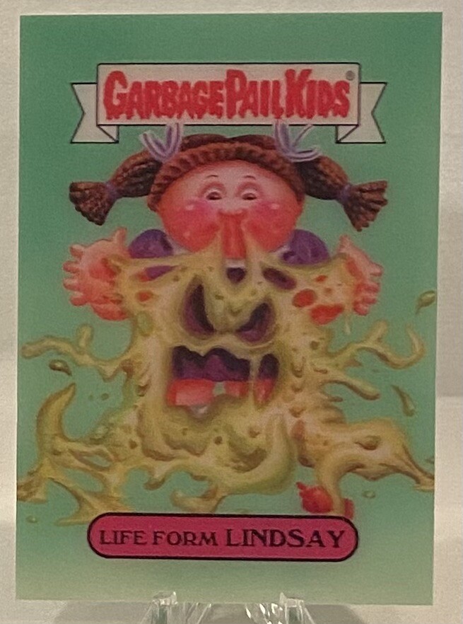 GPK Intergoolactic 3D Morph Card LIFE FORM LINDSAY MC-4/FREE SHIPPING