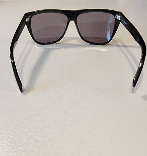 Saint Laurent New Wave SL1 dick gerahmte, flache Sonnenbrille mit Oberteil, kein Etui - Bild 4 von 7
