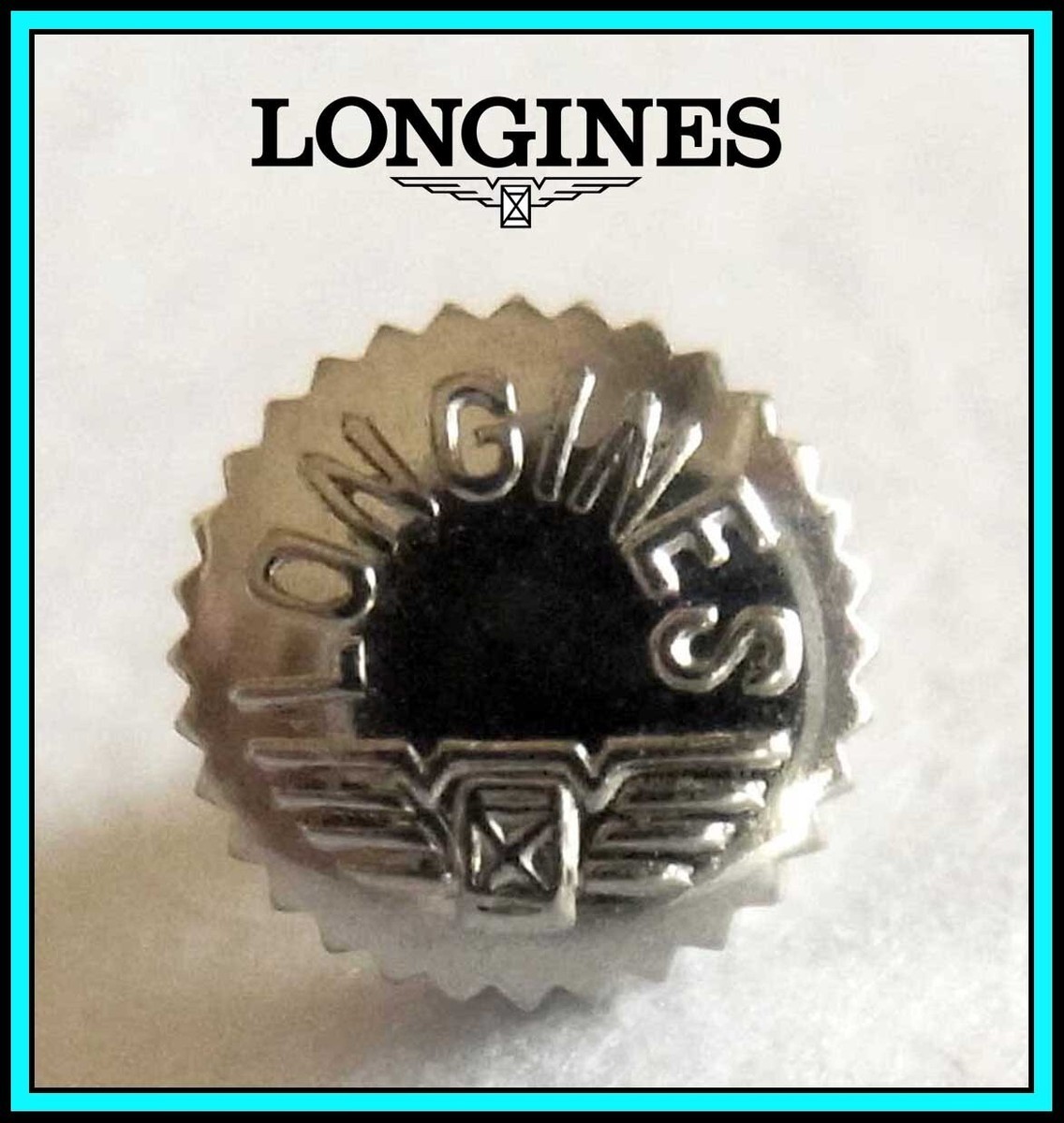 LONGINES Crown Steel & Plastic ORIGINAL N.O.S. - 4.10mm Diameter