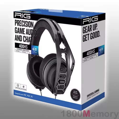 PC Headset PS5 Gaming eBay HS 2 Nacon Gen 3.5mm for RIG Black 400 Stereo Sony PS4 |