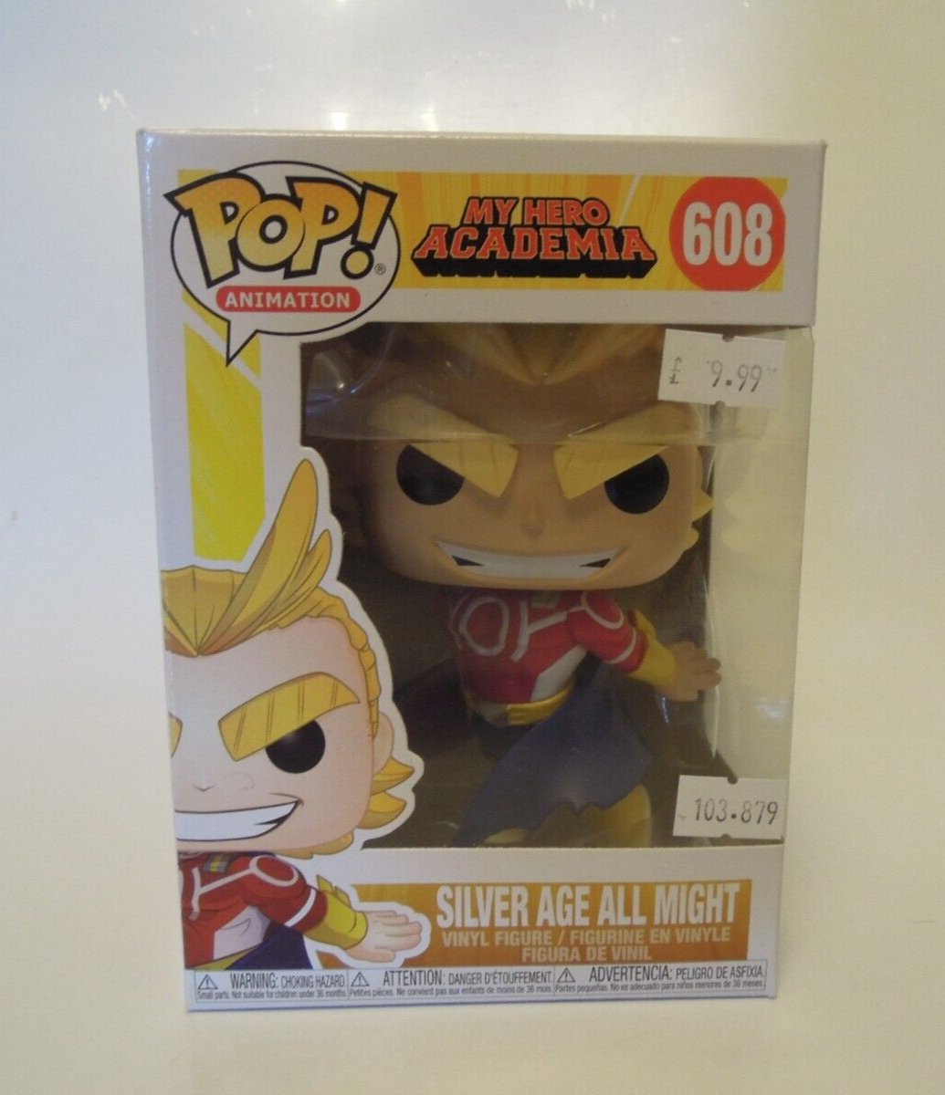 Funko Pop Animation 608 My Hero Academia Silver Age All Night vinyl figure Boxed