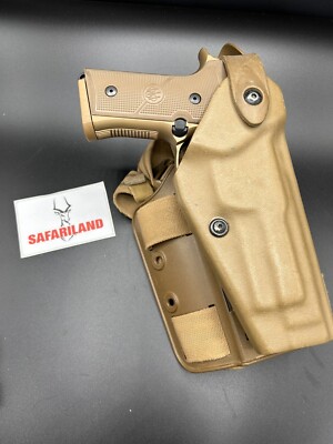 Safariland Beretta M9A4 Level 2 SLS Tactical Holster Drop Leg