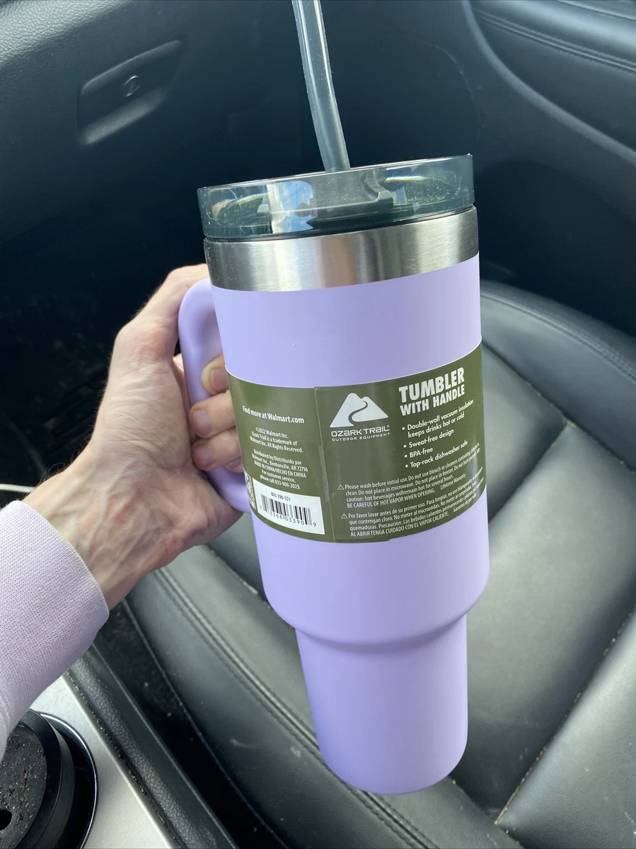 Ozark Trail Vacuum Insulated Stainless Steel Tumbler - Viva Magenta - 40 oz