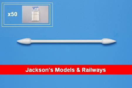 Tamiya 87107 Craft Cotton Swab (Triangular Medium x50)