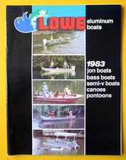 LOWE Aluminum Boats Brochure 1983