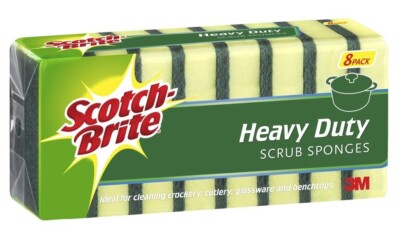 Scotch-Brite Classic strapazierfähiger langlebiger Nagelscheuer 8 Scheuerschwamm
