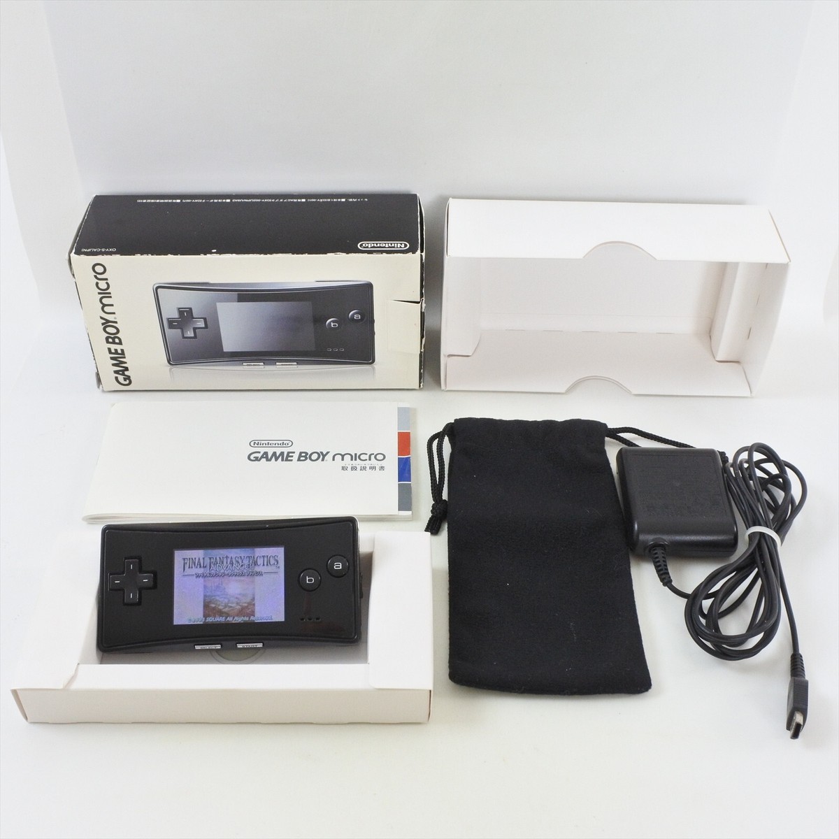 GameBoy MICRO Console BLACK OXY-001 Boxed Nintendo 10193988 gba | eBay