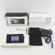 GameBoy MICRO Console BLACK OXY-001 Boxed Nintendo 10193988 gba
