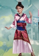Disney Princess Mulan Costume. Size 3T-4T. New.