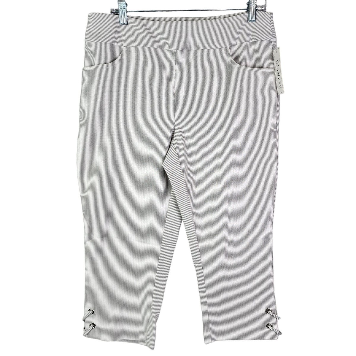 パンツ coyseio DOUBLE CAPRI PANTS LIGHT GREY DOUBLE CAPRI PANTS LIGHT GREY - coyseio
