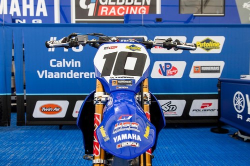 2023 Yamaha YZF 450 Gebben Yamaha Race Team Graphics Kit & Number Plates - Picture 3 of 4