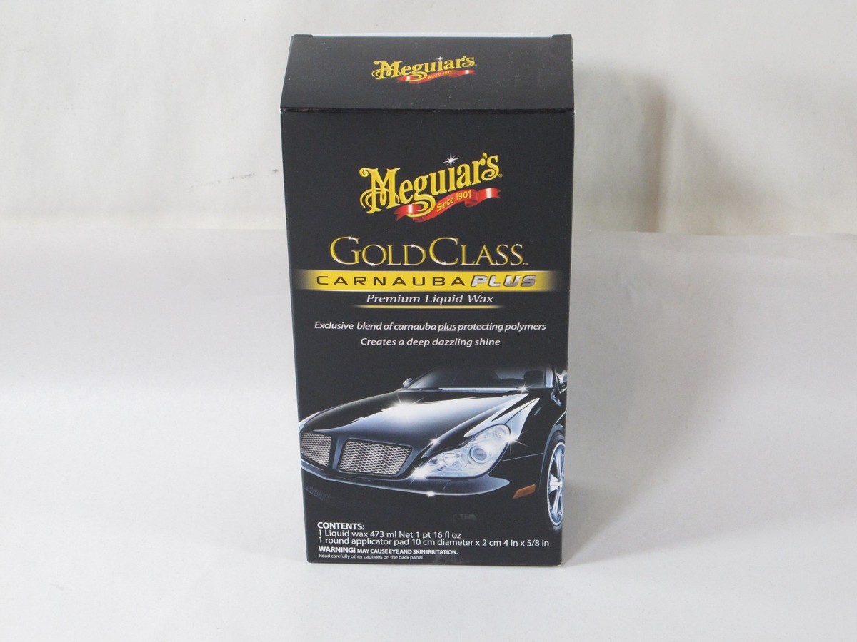 Meguiar's G7016 Gold Class Carnauba Plus Premium Liquid Wax - 16