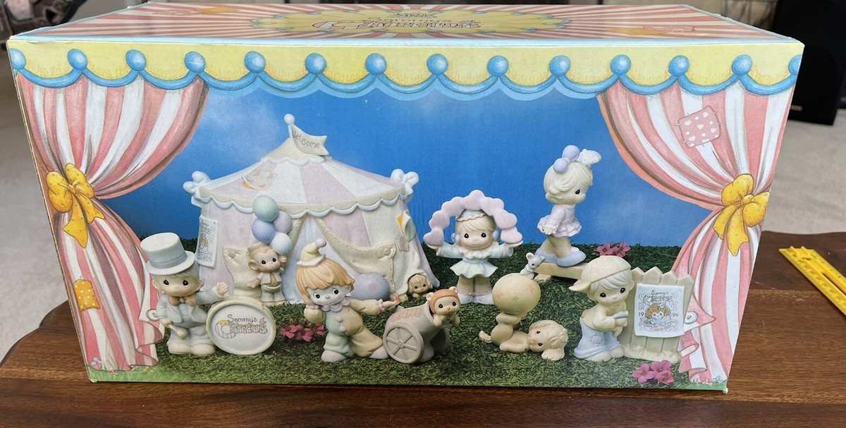 Precious Moments-#604070 SAMMY'S CIRCUS-7 pc. SET-Limited Edition