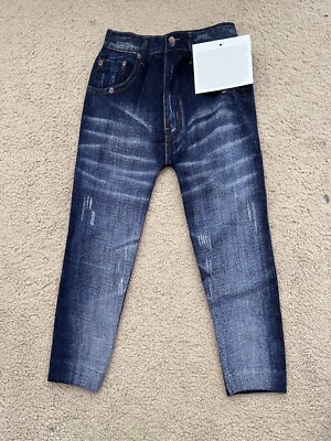 Avon Jeans Typ Mini Blau Soft Jeggings. Alter 1-2 Jahre. Neu mit Etikett