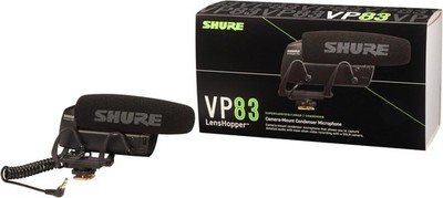 【Rein 】SHURE VP83 LensHopper Shure VP83 LensHopper Camera-Mounted Condenser Microphone for sale