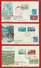 JAPAN - 3   FDCs WITH INSERTS - SEE SCAN