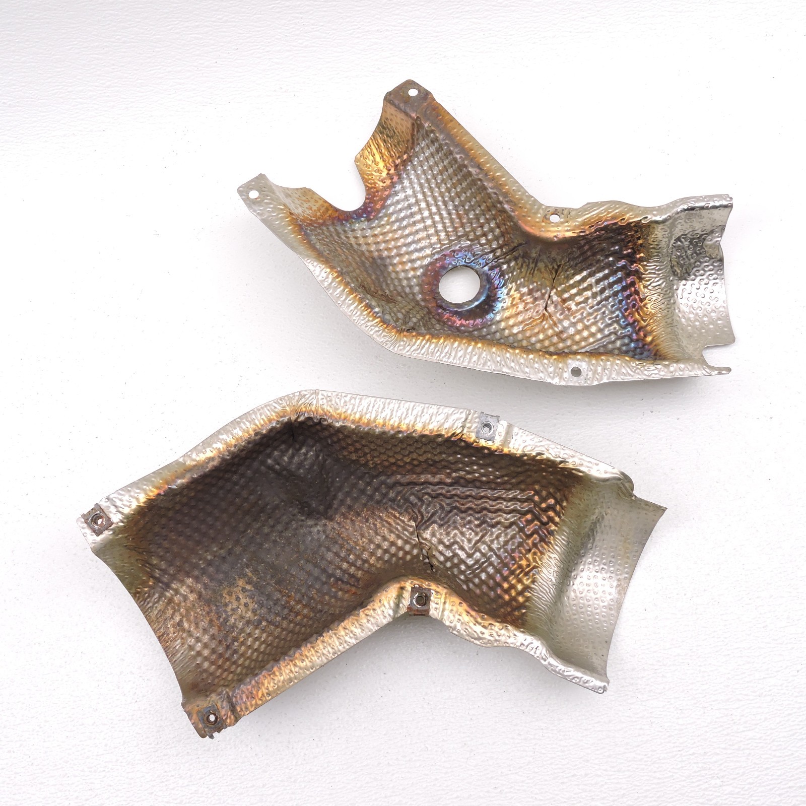 19-21 Mclaren 600LT 3.8L V8 Turbo Exhaust Down Pipe Heat Sheild Cover  -2424RA
