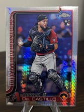 2025 Topps Chrome - Adrian Del Castillo #240 Prism Refractor (RC)