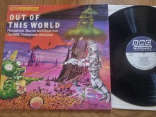 Out Of This World Sounds And Effects - BBC Radiophonic Workshop 1976 LP EX/EX