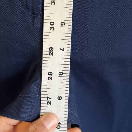 j crew Girls Cotton Chino Pants Size 14 Navy - Picture 5 of 8