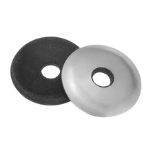 30Pcs 1/4"IDx1"OD EPDM Bonded Sealing Neoprene Rubber Washers Silver