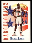 1991-92 SkyBox #534 Michael Jordan Bulls Basketball Card 2002B