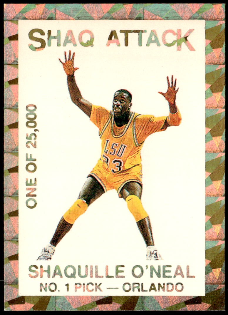 1993-94 Arena Sports Shaquille O'Neal (Unlicensed) #2 Promos E1