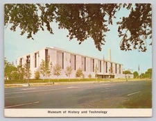 Vintage Mini Postcard Museum of History and Technology Washington DC