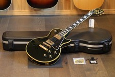 Vintage! Chitarra elettrica personalizzata Gibson Les Paul 1976 ebano nero + HSC