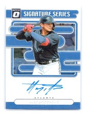 2021 Donruss Optic #SS-AJ Alex Jackson Signature Series Atlanta Braves