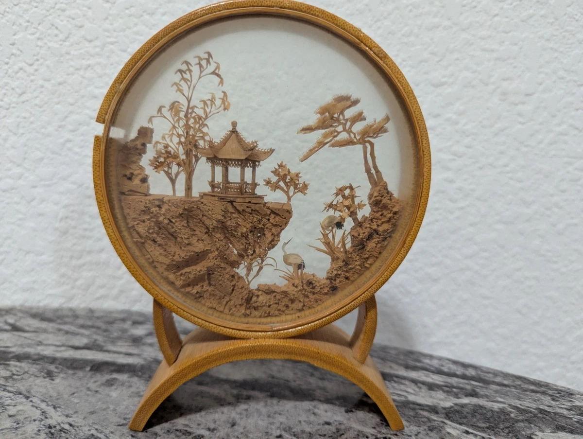 中国古美術　唐木墨置 中国软木雕刻| eBay