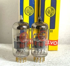 2 tubes  E88CC 6922  Valvo Philips  matched pair
