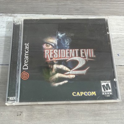 Resident Evil 2 (Sega Dreamcast, 2000) Cib With Manual 2-Disc Claire & Leon Good