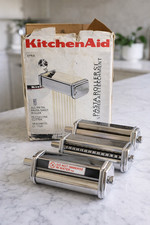 KitchenAid KPRA Pasta Roller & Cutter Set Made in Italy Open Box