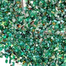 4LB Green Aquarium Gravel for Fish Tanks Natural Landscaping Pebbles