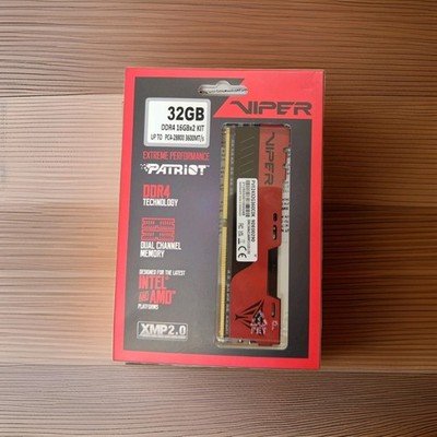 Patriot Memory Viper Elite II 32GB DDR4 (2x16GB) 3600MHz Gaming Arbeitsspeicher