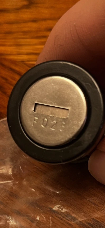 OEM FORD RANGER MAZDA B-SERIES TRUCK SPARE TIRE LOCK KEY SET NOS - Image 2 of 4