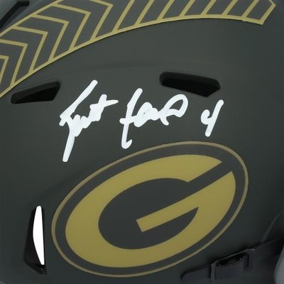 Brett Favre Green Bay Packers Signed Riddell 2025 Salute To