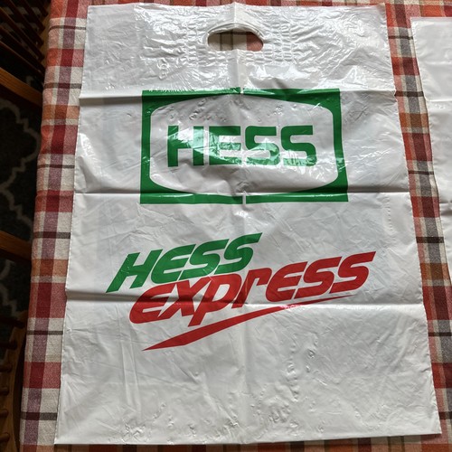 2 Hess Tüten Spielzeug LKW Plastiktüte Space Shuttle mit Satellit - Bild 4 von 4