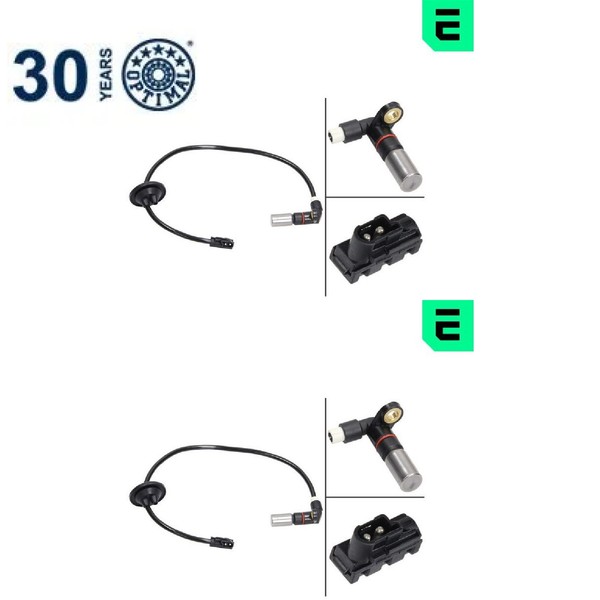 2X Sensor FüR Raddrehzahl Optimal 06-S108 2 Sensor Raddrehzahl-image