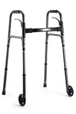 Compact Folding Walker for Seniors & Adults, Deluxe Lightweight Mobility Aids