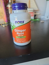 Ginger Root 550 mg 100 Caps By Now Foods 03/2028