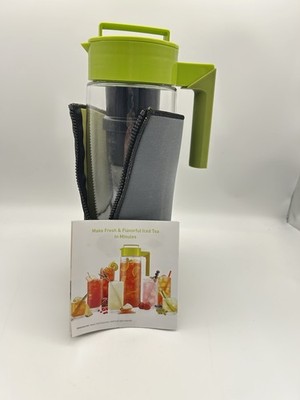 NEW Takeya Flash Chill Tea Maker with zipper sleeve 2 quarts BPA FREE unboxed