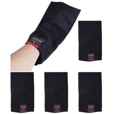 4x Nigrin Mikrofaser-Handschuh Innen Außen 30x20cm Auto Poliertuch Politur-Tuch