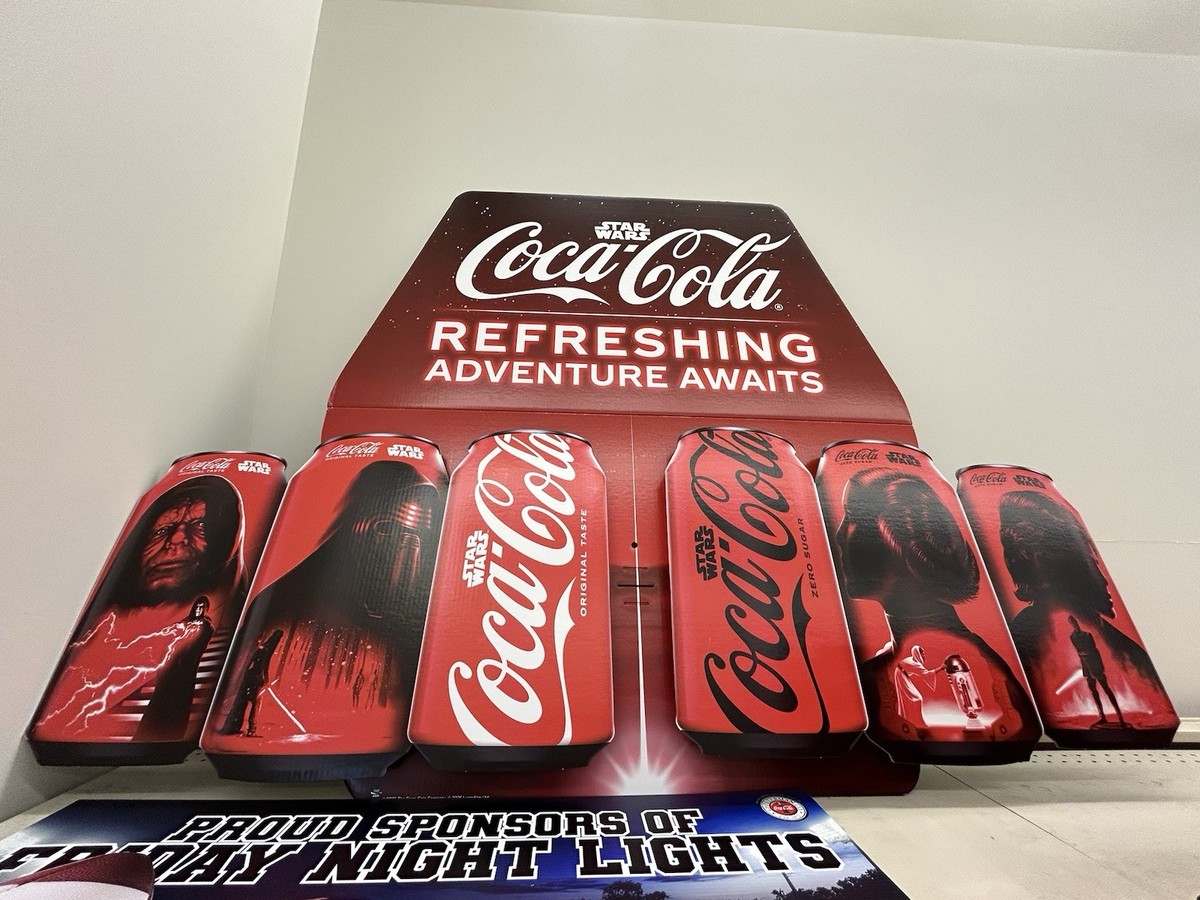 Coca-Cola スターウォーズラベル コンプリートセット Star Wars X Coca-Cola Project Solo Mini Can Full Set w/ BACK PIECE